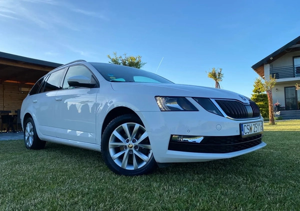 Skoda Octavia cena 42900 przebieg: 249000, rok produkcji 2017 z Grudziądz małe 742